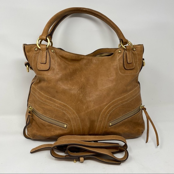 Japanese brand Sazaby boho leather handbag - Picture 4 of 5